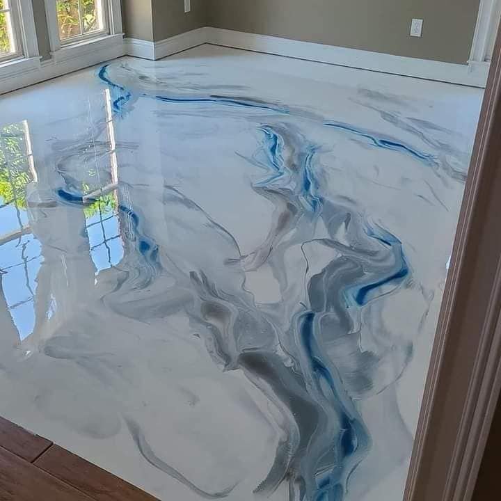 Jasa Epoxy Flake Dekoratif